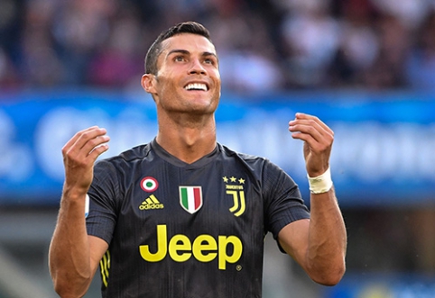C.Ronaldo 68 proc. kilstelėjo "Juventus" rungtynių žiūrimumą
