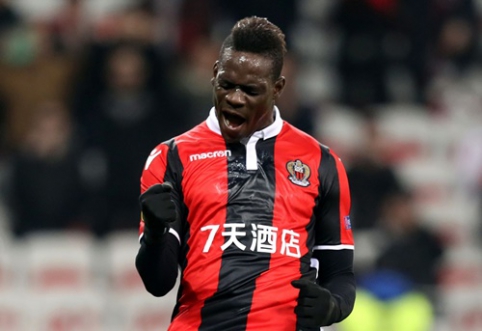 M. Balotelli dar bent metams liks "Nice" gretose