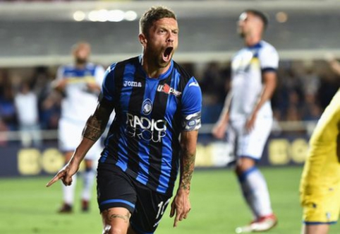 "Serie A": A. Gomezo vedama "Atalanta" kaip reikiant pamokė lygos naujokus (VIDEO)