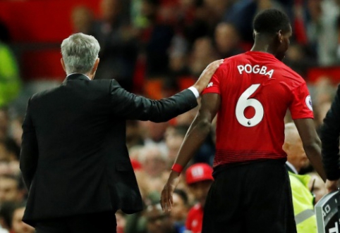 J. Mourinho: niekada neturėjau problemų su P. Pogba