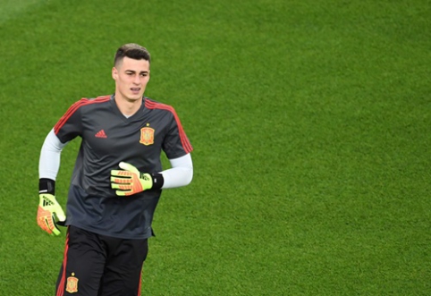 Kepa atvyksta į Londoną užbaigti rekordinio perėjimo (VIDEO)