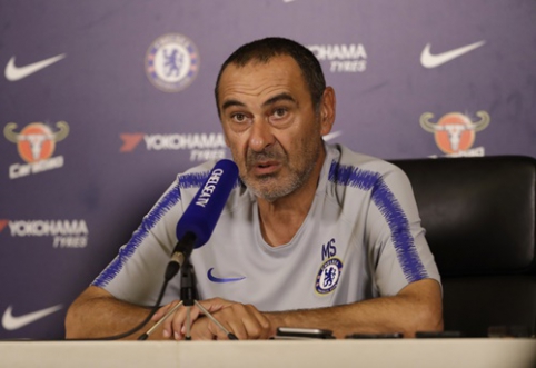 M. Sarri prieš būsimą dvikovą su P. Guardiola: jis yra geriausias treneris pasaulyje