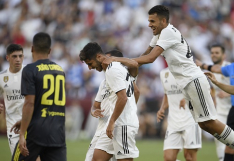 Madrido "Real" su M. Asensio nugalėjo "Juvę", "Barca" paskutinę minutę nusileido "Milan" (VIDEO)