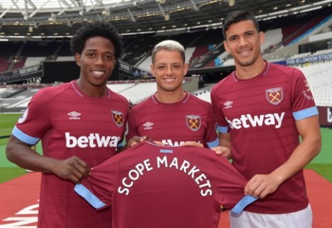 "West Ham" pasirašė bendradarbiavimo sutartį su "Scope Markets"