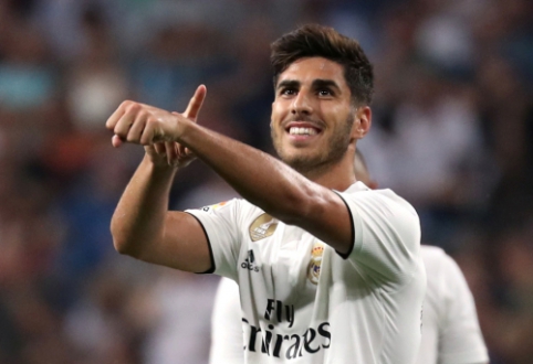 M. Asensio atskleidė, kodėl nepasirinko 7-ojo numerio Madrido "Real" klube