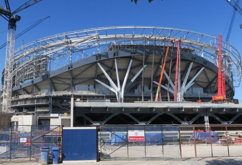 "Tottenham" paneigė prognozes dėl galutinės stadiono statybų sumos