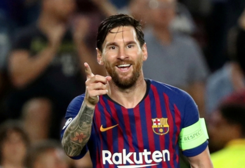 L. Messi - geriausias pirmos Čempionų lygos savaitės žaidėjas