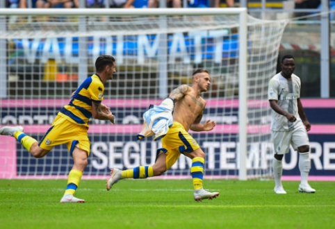 "Inter" nokautavo nuostabus "Parma" įvartis, "Sampdoria" sudaužė savo varžovus
