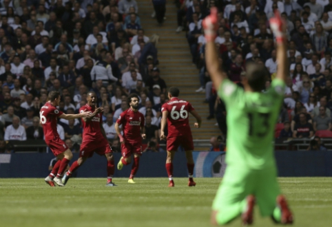 Penki iš penkių: "Liverpool" nugalėjo antrą kartą iš eilės suklupusį "Tottenham"