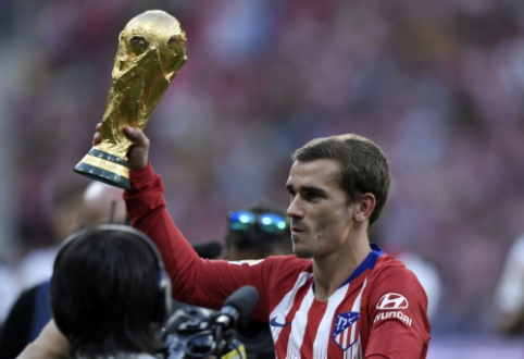 A. Griezmannas: nusipelnau būti "Auksinio kamuolio" rinkimų trejetuke