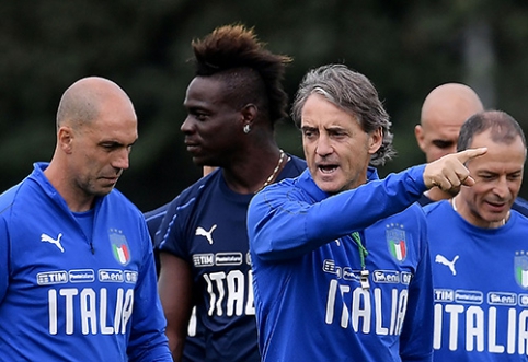 R.Mancini patvirtino italų sudėtį artėjančioms rungtynėms