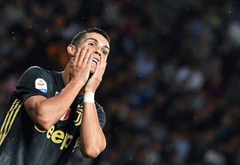 Po rungtynių prieš "Parma" - draudimas fotografuoti C.Ronaldo
