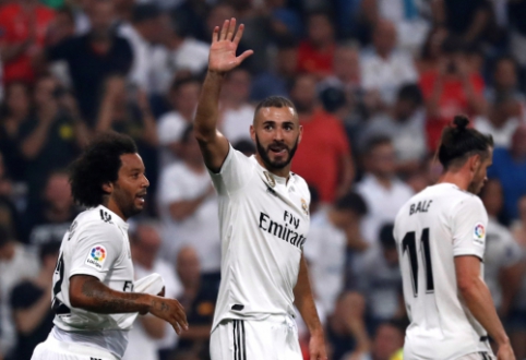 K. Benzema vėl svariai prisidėjo prie "Real" pergalės, "Celta" nubaudė "Atletico"