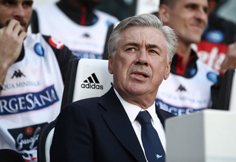 C.Ancelotti sukritikavo teisėjo sprendimą parodyti raudoną kortelę