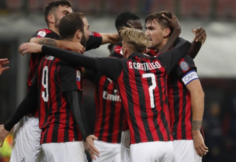 "AC Milan" įsivažiuoja - nugalėta ir "Genoa"