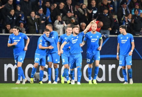  "Hoffenheim" prieš mažumoje žaidusį "Stuttgart" jėgą parodė antroje rungtynių dalyje