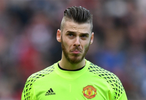 J.Mourinho nėra užtikrintas, ar D.De Gea pasirašys naują sutartį