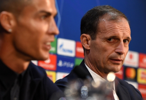 M. Allegri: "Ronaldo - geriausias puolėjas pasaulyje"