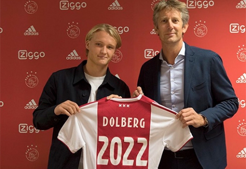 K.Dolbergas pratęsė kontraktą su "Ajax"