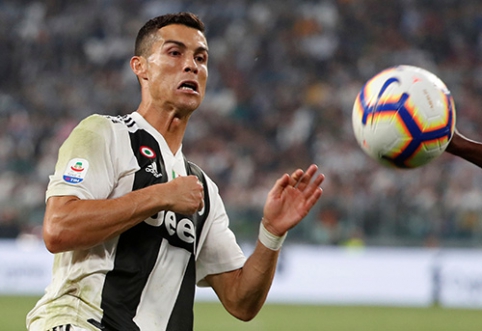 Įvartį pelnęs C.Ronaldo pasižymėjo išskirtiniu pasiekimu