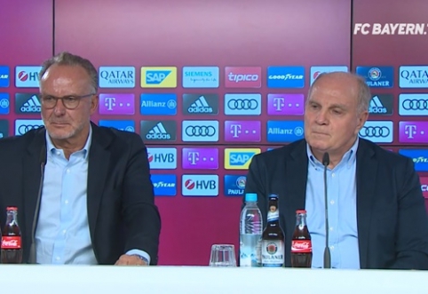 "Bayern" surengė specialią spaudos konferenciją - kliuvo ir žiniasklaidai, ir buvusiam žaidėjui
