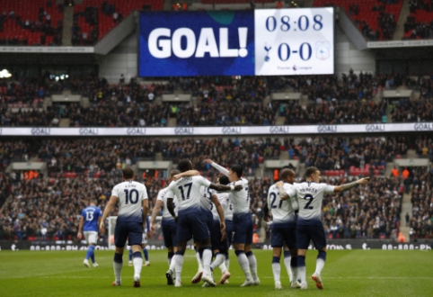 "Tottenham" minimaliu skirtumu palaužė "Cardiff", G. Sigurdssono "bomba" atnešė pergalę "Everton" ekipai