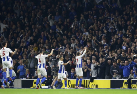 "Brighton" minimaliu skirtumu palaužė "West Ham" futbolininkus