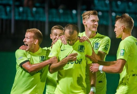 „Trakų“ futbolininkai: „Žalgiris“ žaidžia labai gerai“