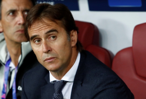 J. Lopetegui: "Nebuvome tokie blogi, kaip rodo rungtynių rezultatas"