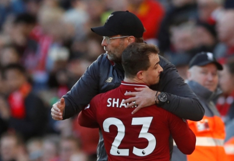 X. Shaqiri: "Nežiūrime į "Man City" rezultatus