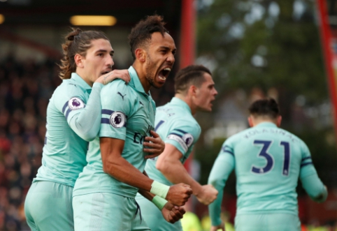 Lygiųjų maratoną užbaigęs "Arsenal" išvykoje įveikė "Bournemouth"