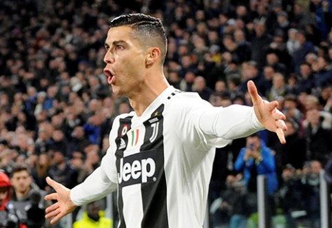 C.Ronaldo užfiksavo pusės amžiaus pasiekimą "Juventus" klube