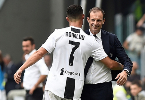 M.Allegri: C.Ronaldo nusipelnė "Auksinio kamuolio"