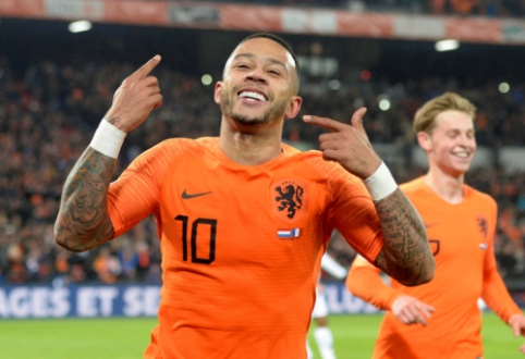 J. Mourinho paaiškino, kodėl M. Depay'ui nenusisekė karjera Mančesteryje