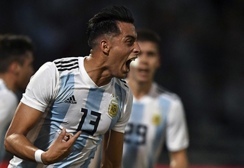 Draugiškame mače Argentina nukovė Meksiką