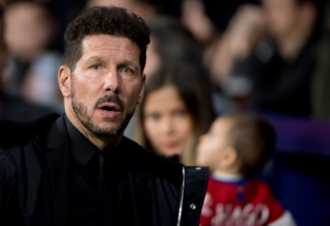 D. Simeone artėja link susitarimo dėl naujo kontrakto "Atletico" klube