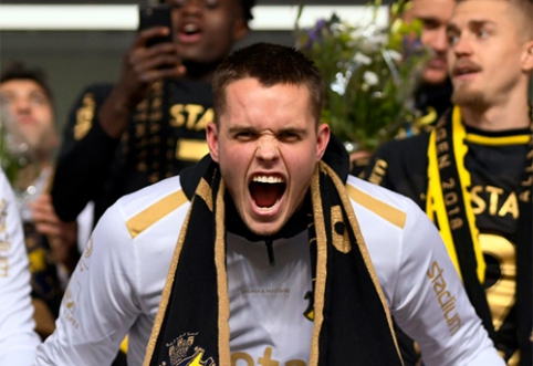 Po AIK triumfo - beprotiškas fanų šėlsmas aikštėje
