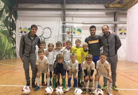 Pirmoje Lietuvoje futsalo akademijoje – vertingos brazilų pamokos
