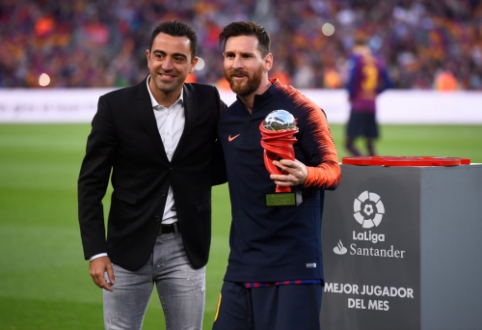 Xavi: "Messi gali žaisti iki 40-ies metų"