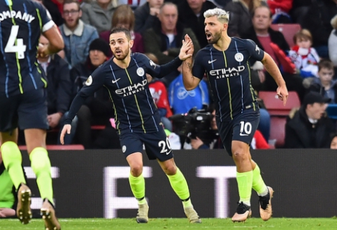 "Man City" grįžo į pergalių kelią, "Chelsea" triumfavo Londono derbyje