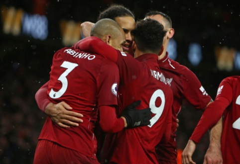 "Liverpool" nemažina apsukų: išvykoje įveikta "Wolves" ekipa