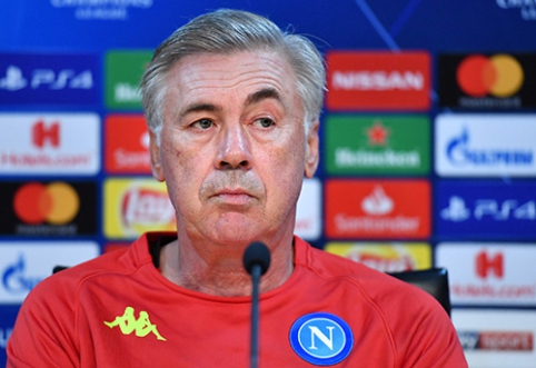 C.Ancelotti: "Sausio mėnesį permainų nebus"