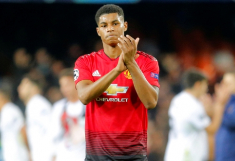 M. Rashfordas prieš dvikovą su "Liverpool": "Kaip ir visada, vyksta laimėti rungtynes"