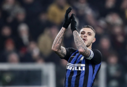 M. Icardi pasiruošęs ilgam susieti ateitį su "Inter"