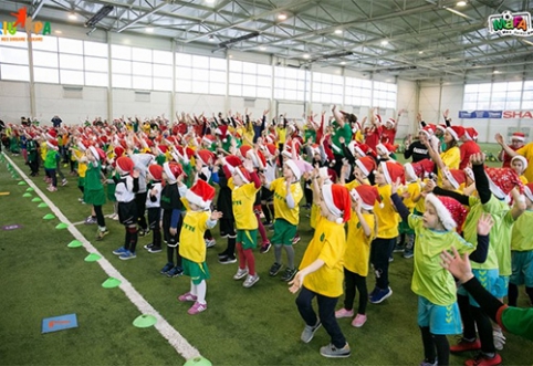 Kaune ketvirtą kartą praūžė „Futboliuko Kalėdos“