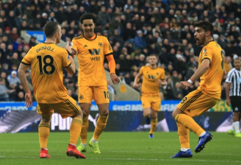 "Wolves" paskutinę mačo minutę palaužė "Newcastle"