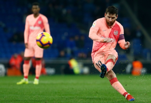 L. Messi apie savo baudos smūgius: "Man šiek tiek pasisekė"