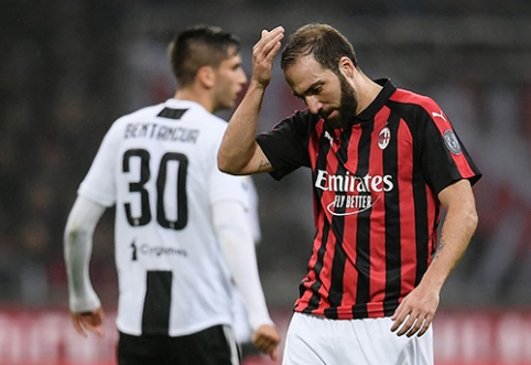 "Milan" nusprendė neįsigyti G.Higuaino