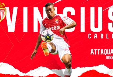 Oficialu: "Monaco" sustiprino C. Vinicius