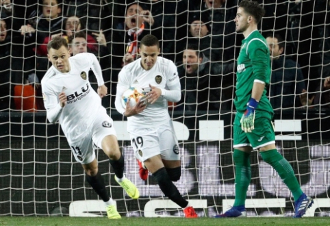 "Valencia" sensacingai žengė į Karaliaus taurės pusfinalį